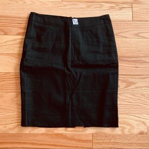 Bebe Black Linen Skirt